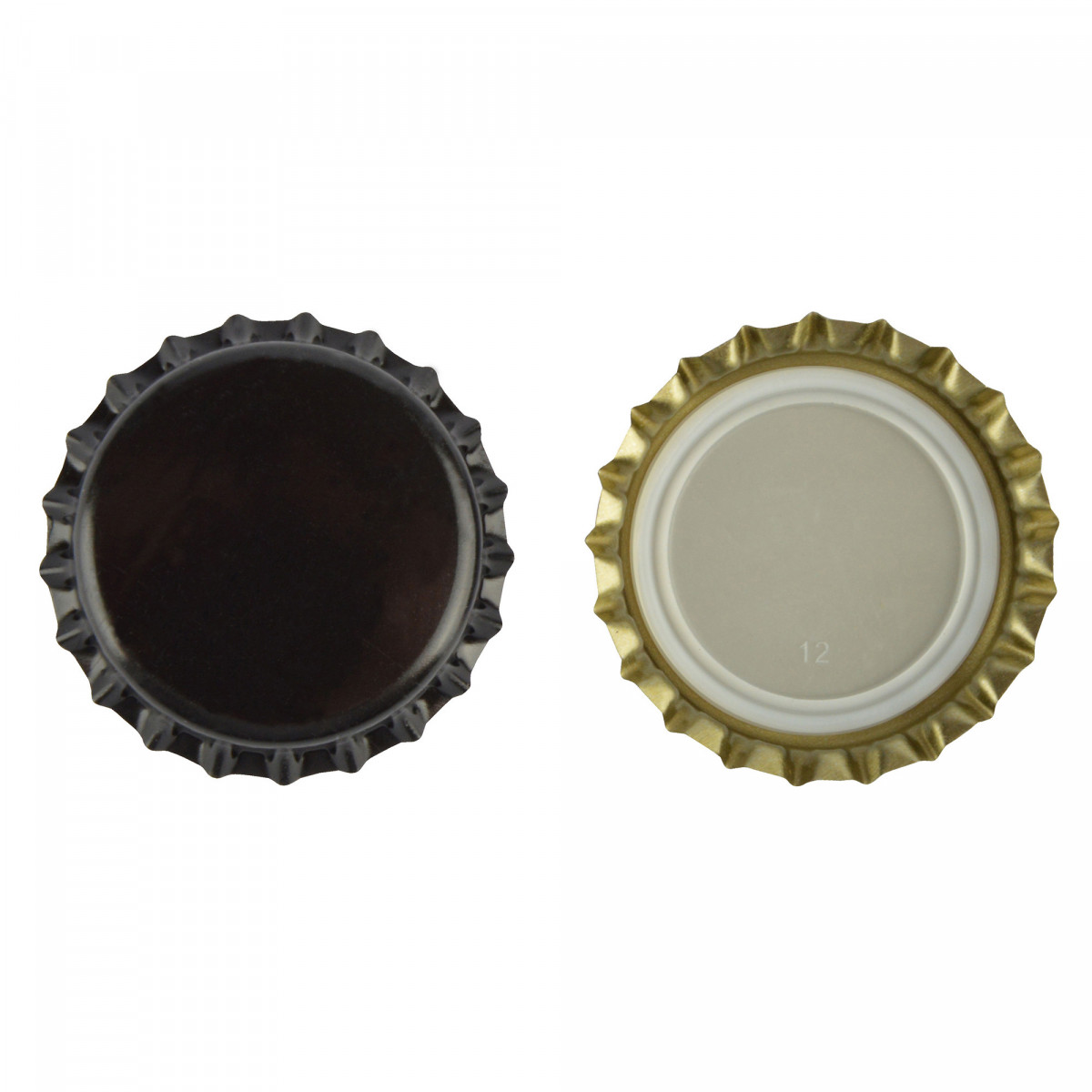 Capsules de bière 26 mm noir 100 pcs