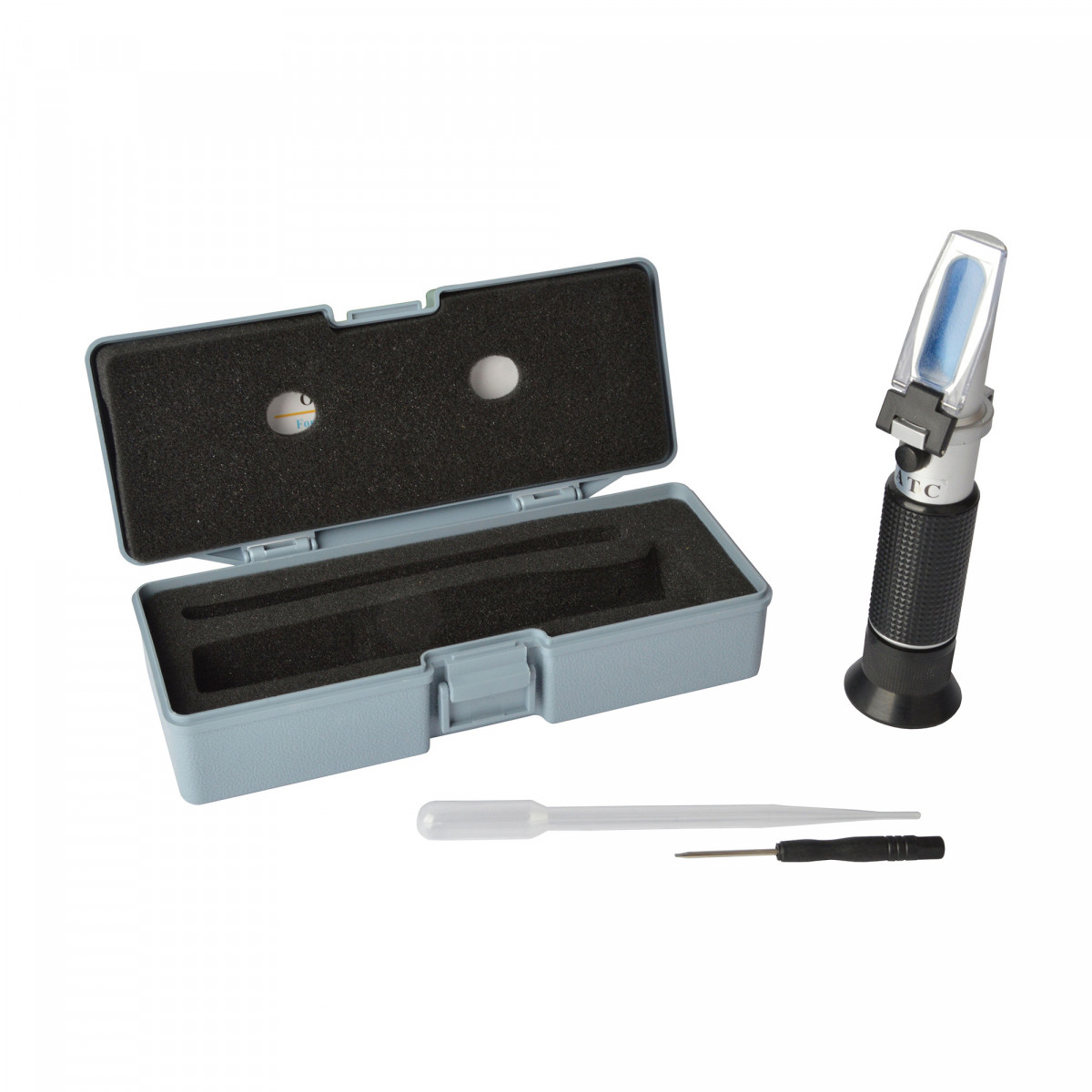 Refractometer 0-80 vol% with ATC • Brouwland