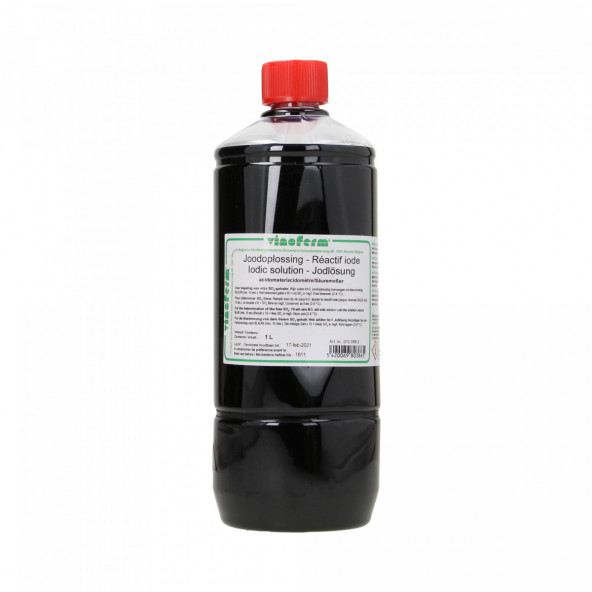 Réactif iode 1 litre pour acidometre
