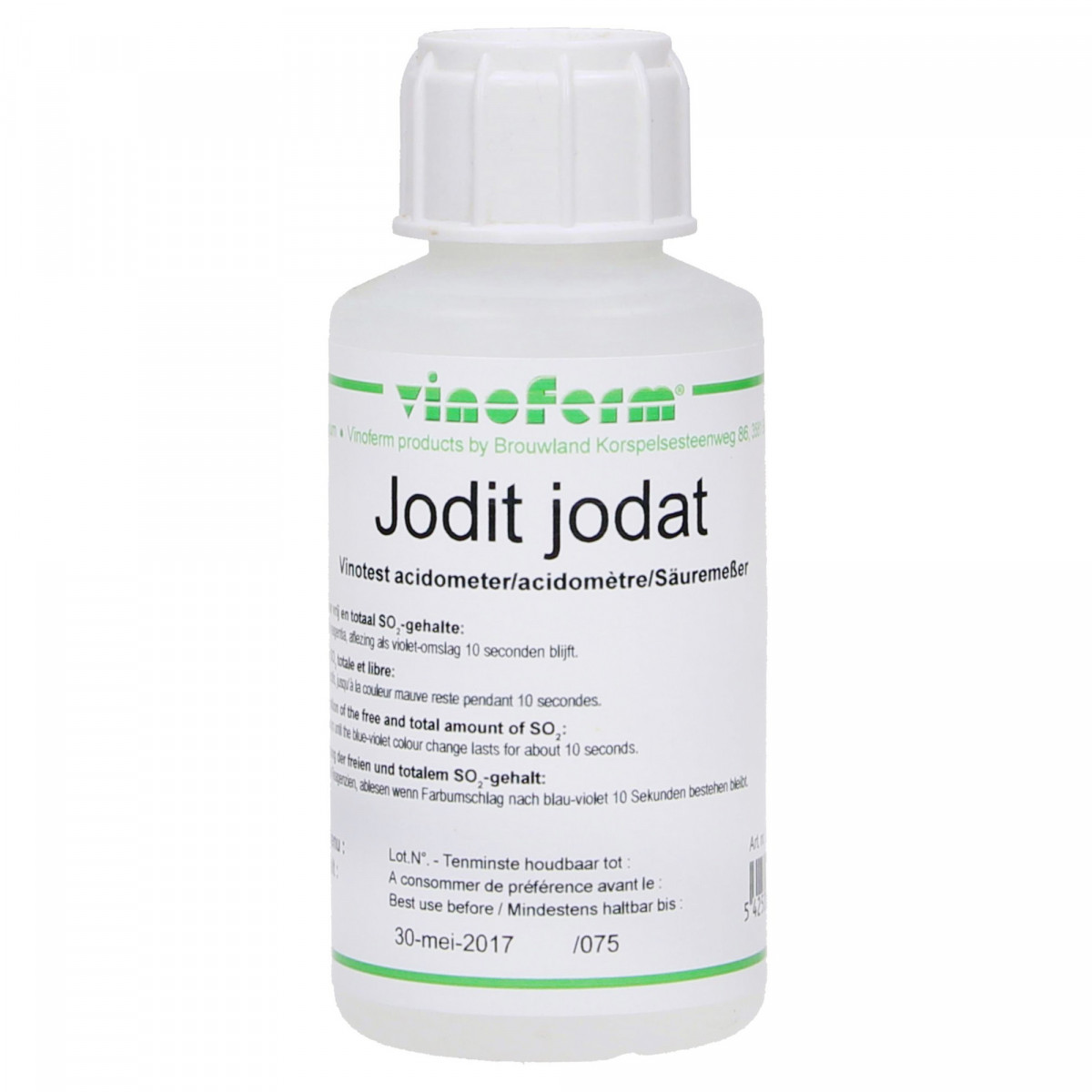 VINOTEST iodic-iodat indicator 100 ml