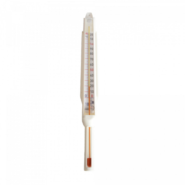 Brewferm maisch thermometer met huls -10-+120°C