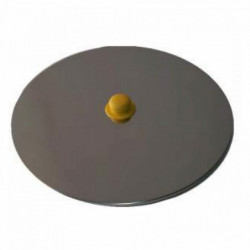 SST dust lid for flat bottom tank 100-150 l