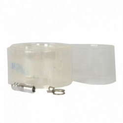 Inflatable seal for floating lid for tank 700-1000 l