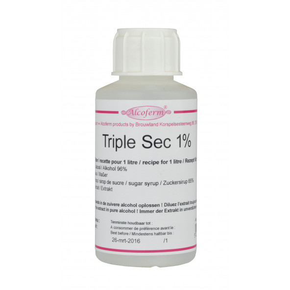 extract triple sec ALCOFERM 1% 100 ml