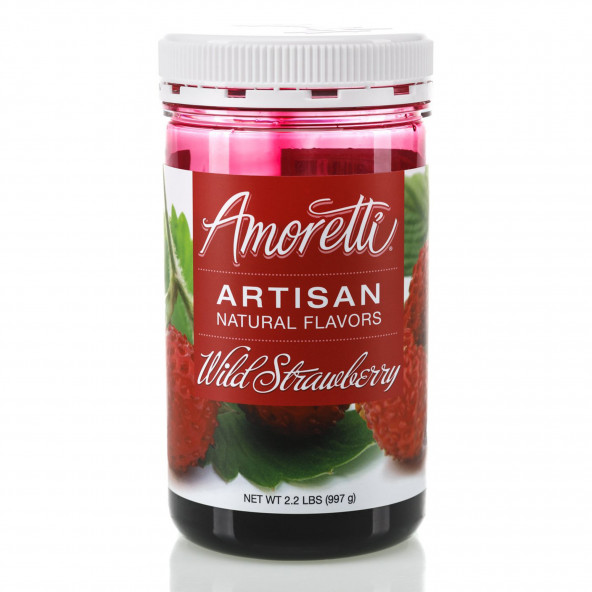 Amoretti - Artisan Natural Flavors - Wilde aardbei 998 g