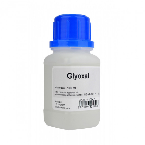 Glyoxal 40% oplossing in water 100 ml