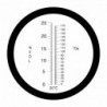 Refraktometer 0-170°Oe / 0-25 Vol.-% mit ATC 5