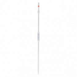 One-mark volumetric pipette with safety bulb, 10 ml