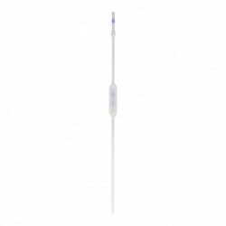 One-mark volumetric pipette with safety bulb, 25 ml