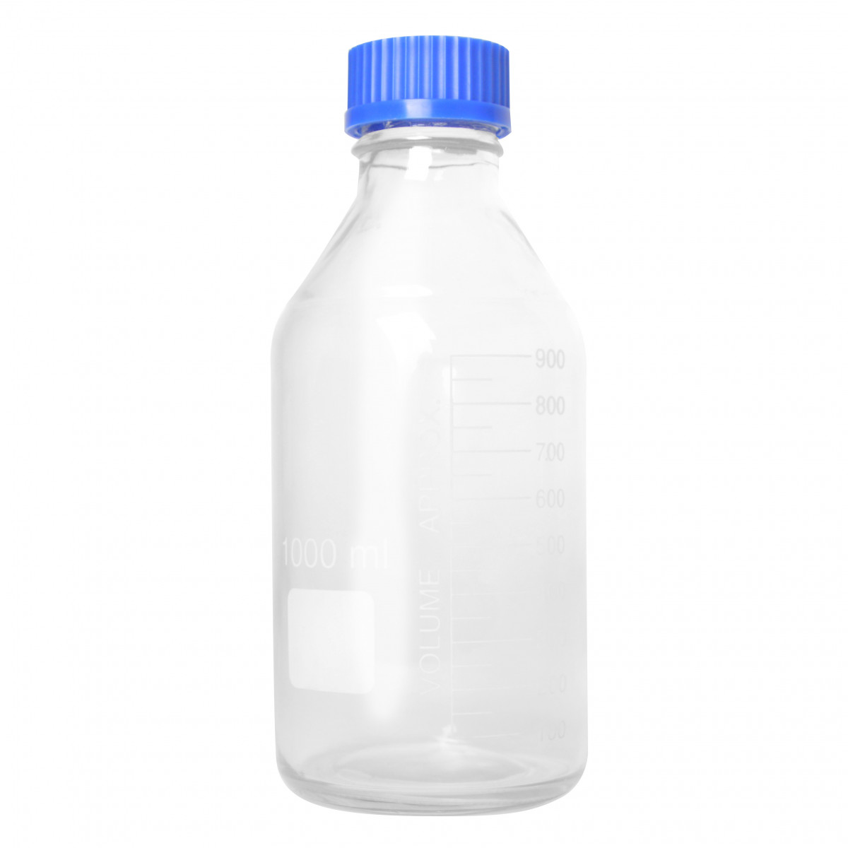 Yeast bottle glass sterilisable 1000 ml