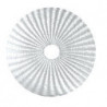 Round nylon disc 25 cm with hole 0