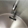 Ss Brewtech™ raccord à whirlpool 1/2" MPT avec un passe-paroi (bulkhead) 5