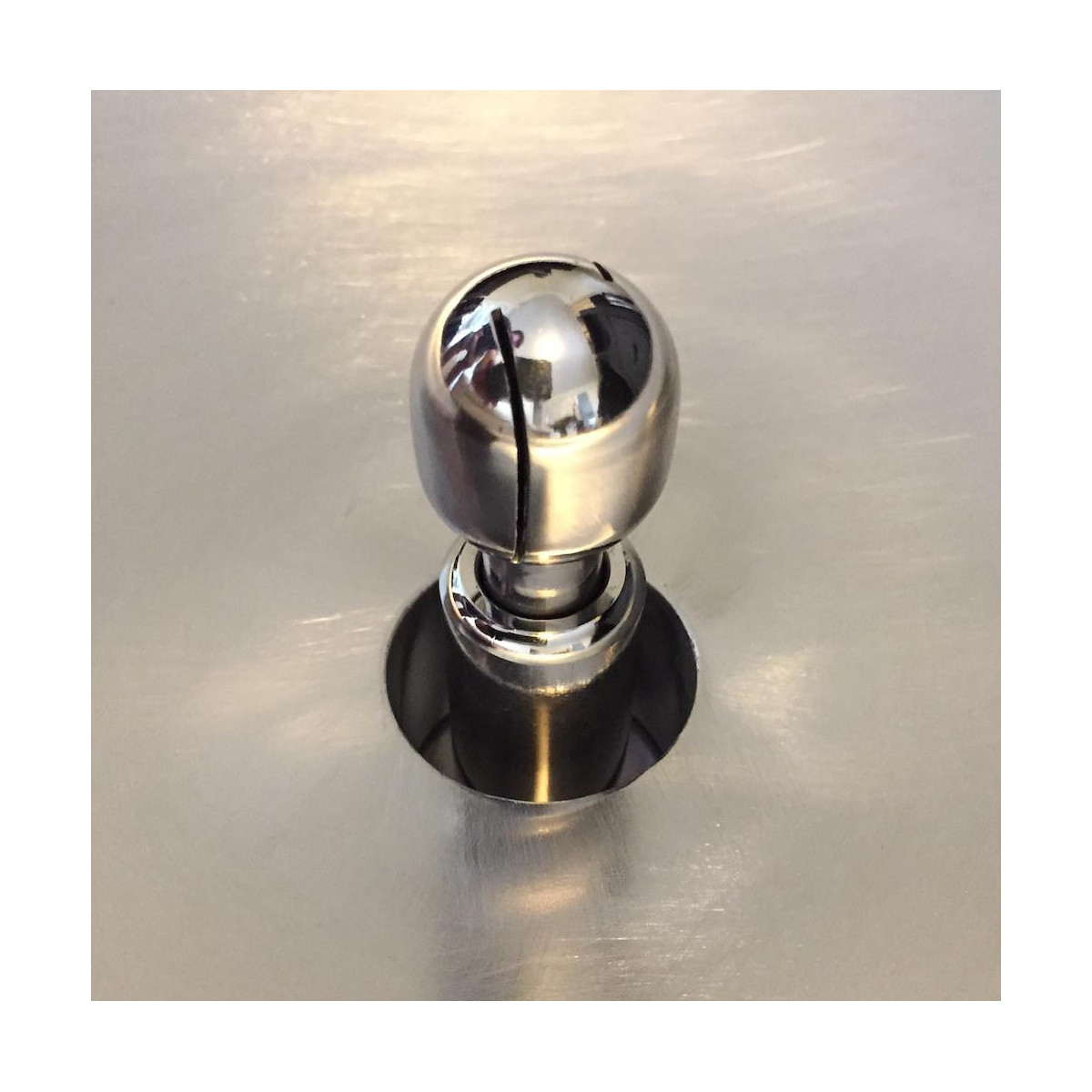 Ss Brewtech™ mini CIP spray ball 1.5" TC assembly