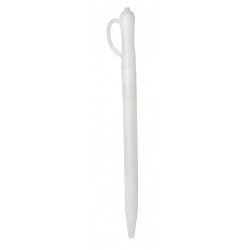 Sampling pipette white plastic with handle 50 cm