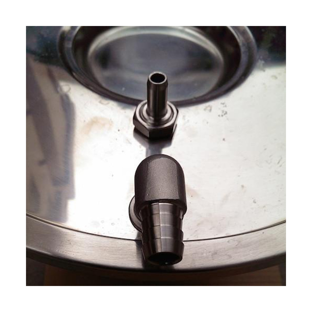 Ss Brewtech™ embout cannelé d'extraction pour couvercles FTSs et Brew Bucket