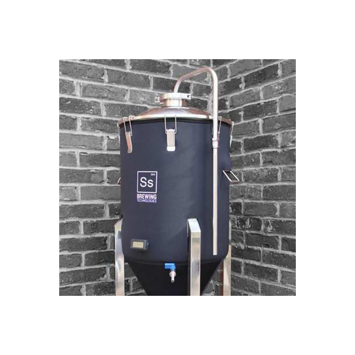 Ss Brewtech™ blow-off leiding 3" TC voor Chronical 53 l (14 gal)