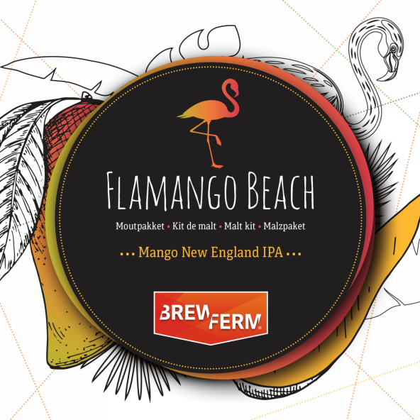 Brewferm moutpakket - Flamango beach - 20 l