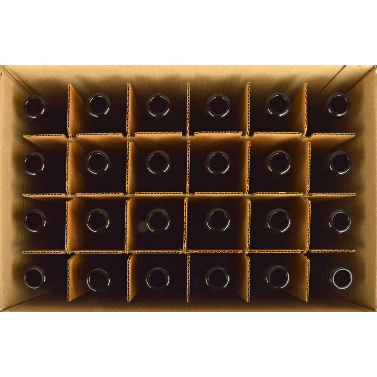 Bouteille de bière Vichy 33 cl, brun, 26 mm, boîte 24 pcs