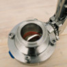 Ss Brewtech™ Butterfly valve 1.5" TC 2