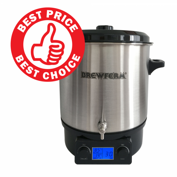 Brewferm elektrische brouwketel Pro 27 l