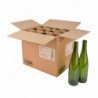 Wine bottle flute (Schlegel) 75 cl, green, box 12 pcs 0