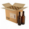 Flip-top bottle 50 cl brown, without flip-top, box 12 pcs 0