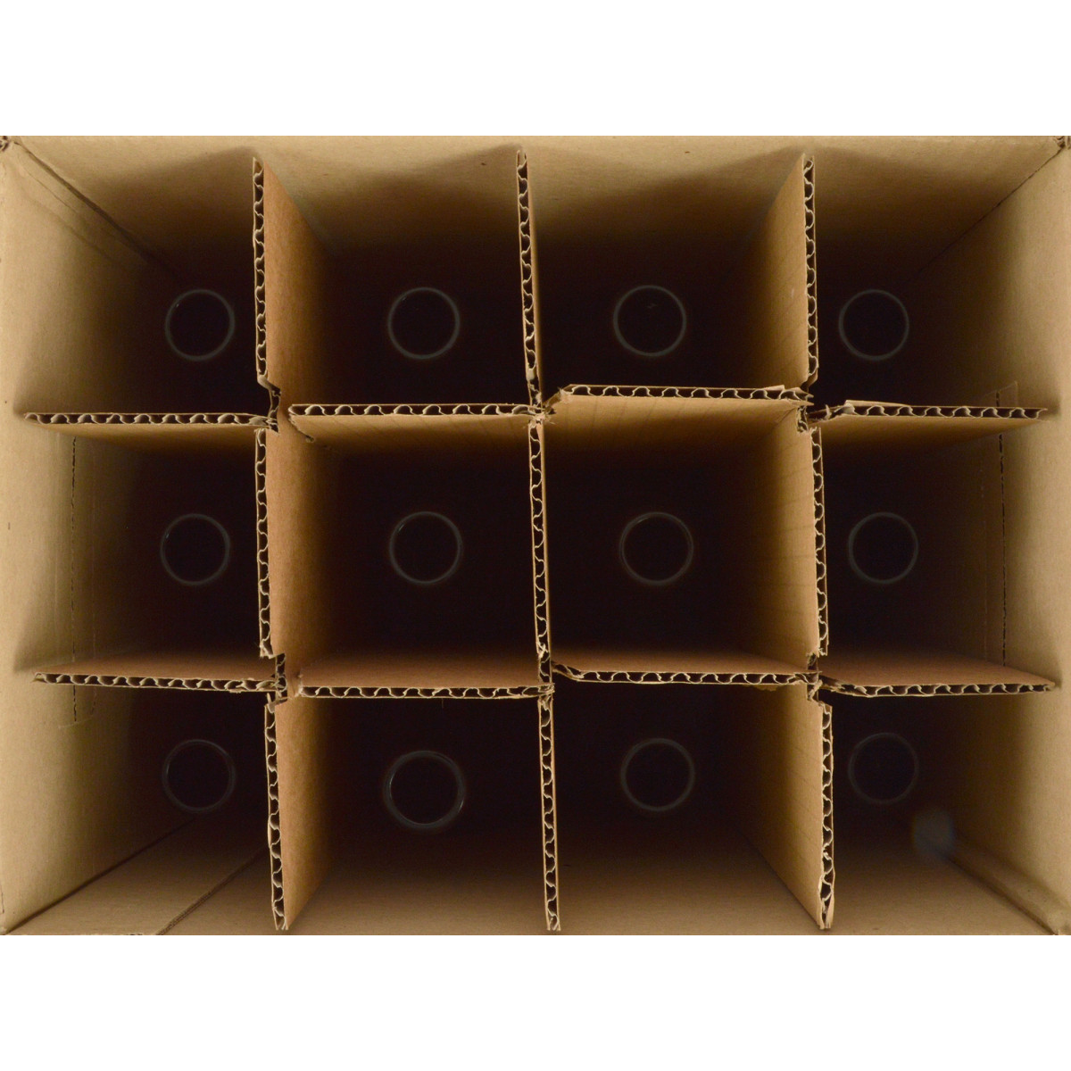 Bierflasche Longneck 50 cl, braun, 26 mm, Karton 12 St.