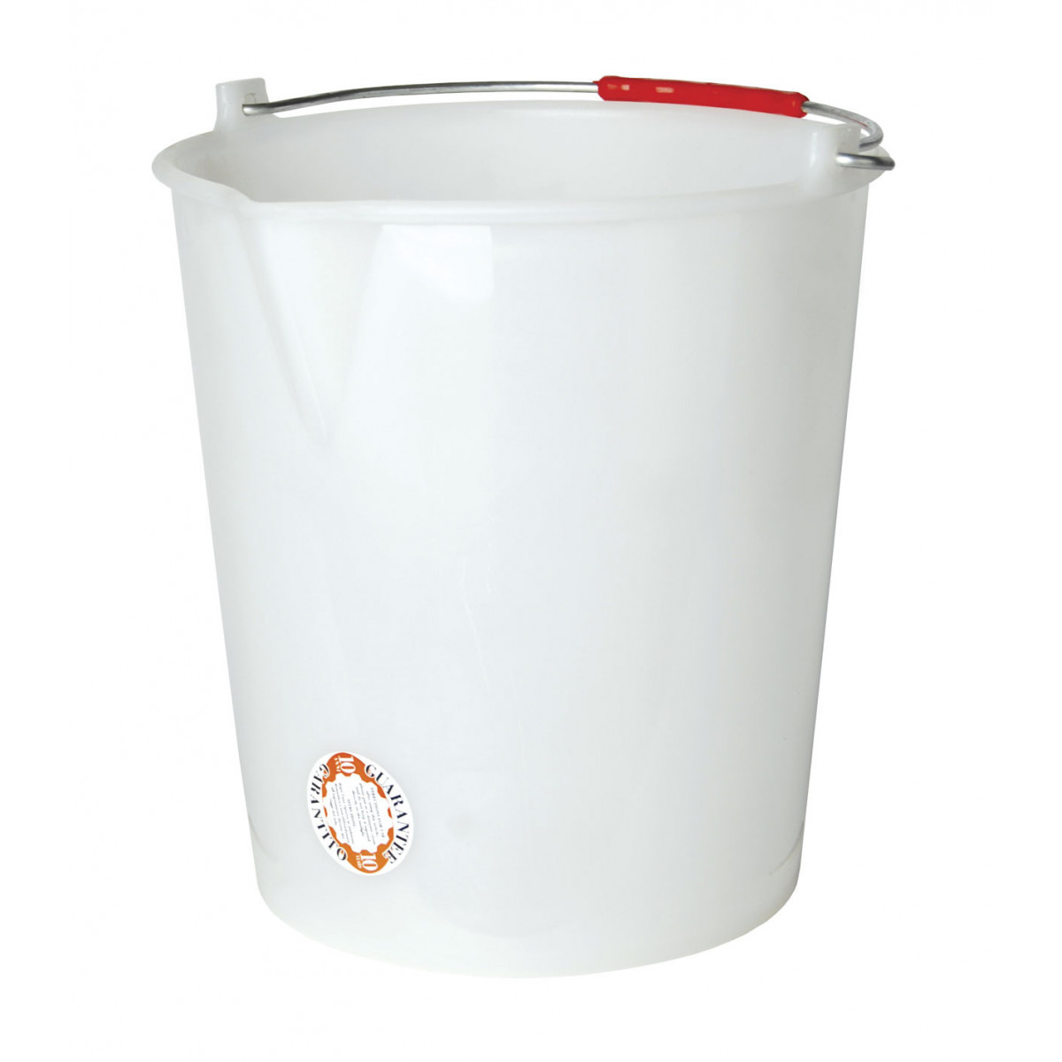 bucket white 14 l without lid + spout