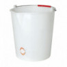 bucket white 14 l without lid + spout 0