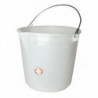 bucket white 25 l without lid + spout 0
