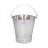 Graduated stainless steel bucket - 15 litre 0