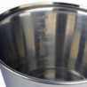 Graduated stainless steel bucket - 10 litre 1