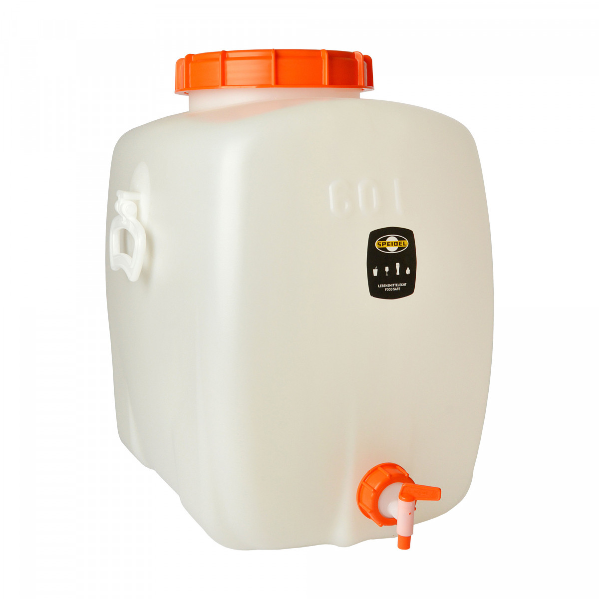 Speidel cuve de fermentation plastique rectangulaire - 60 l • Brouwland