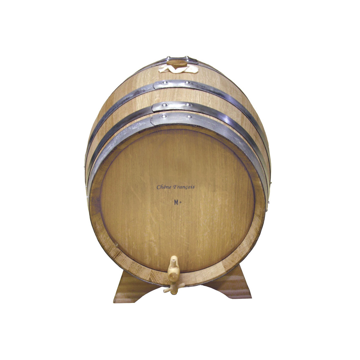 barrel oak french 20 l with support and tap