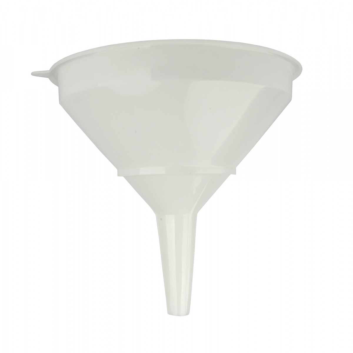 funnel plastic 30 cm diam. + strainer