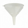 funnel plastic 30 cm diam. + strainer 0