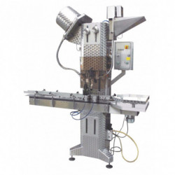 automatic capper TV2000 combined crowncork+PP