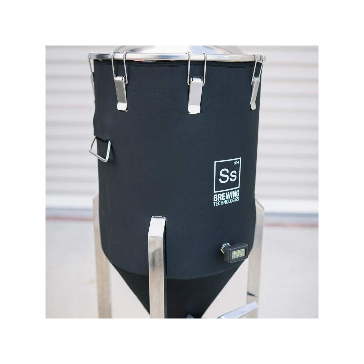 Ss Brewtech™ Jacket voor 53 l (14 gal) Chronical Fermenter Brewmaster Edition