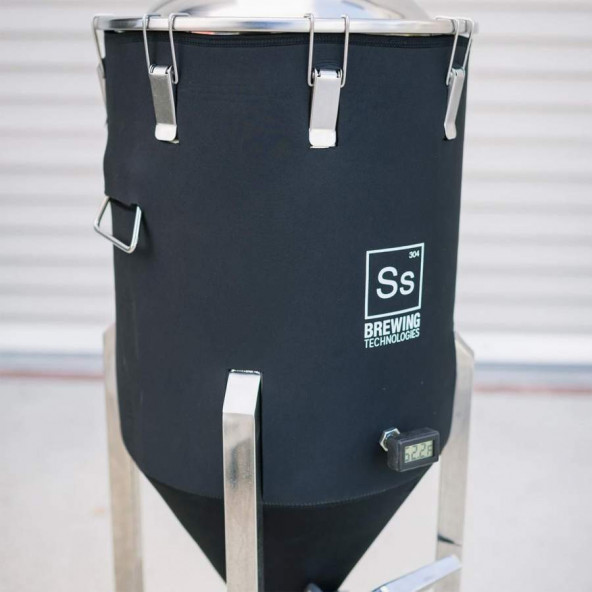 Ss Brewtech™ Jacket voor 53 l (14 gal) Chronical Fermenter Brewmaster Edition
