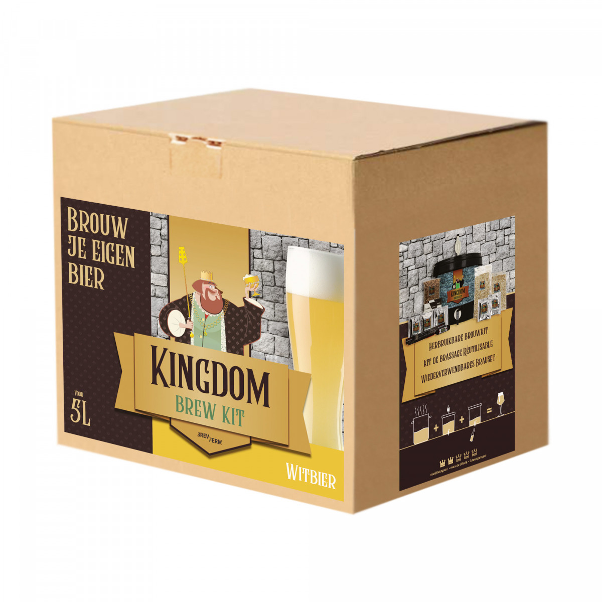 Kingdom Brew Kit - Bière blanche • Brouwland