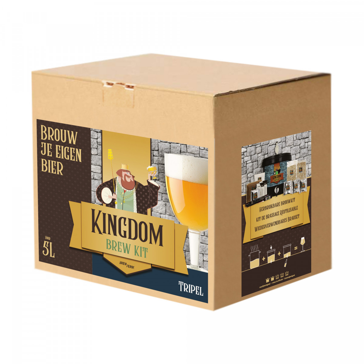 Kit de brassage de la bière Brew Monkey - Bière Triple de luxe