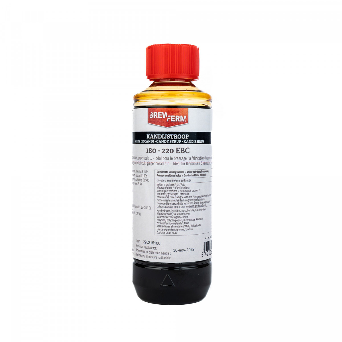 Candy syrup liquid dark 250 ml (325 g)