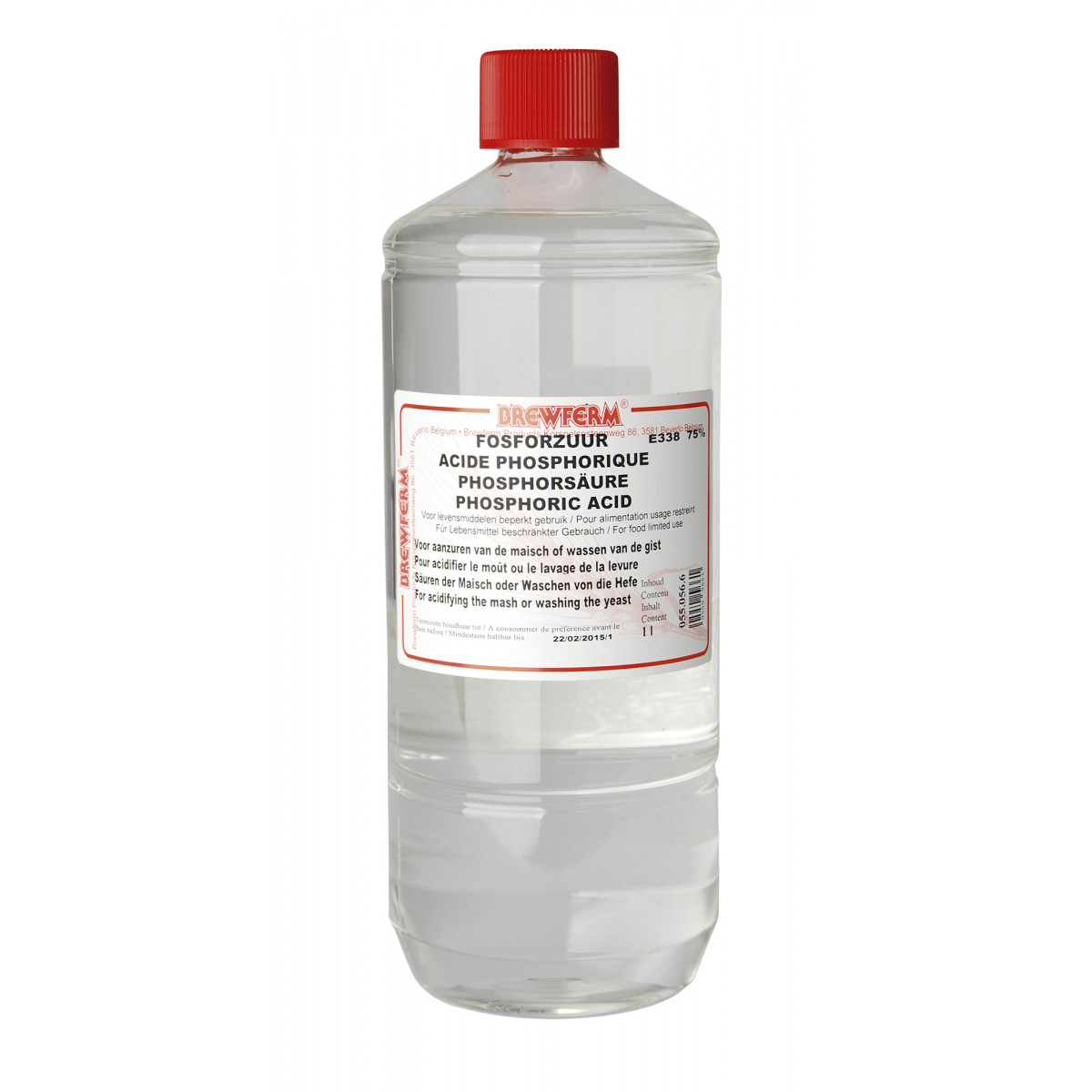 acide phosphorique 75% 1000 ml (1660 g) • Brouwland
