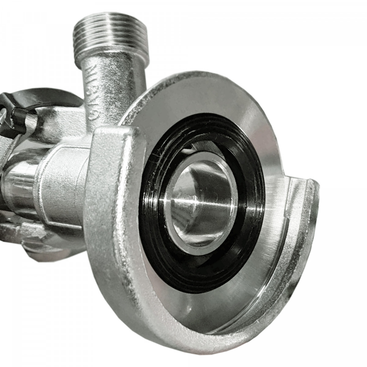 A-Type Keg Coupler – Stainless Steel – With 2 Duotight Fittings