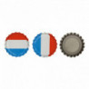 Crown corks 26 mm - oxygen scavenging - French/Dutch flag  - 100 pcs 2