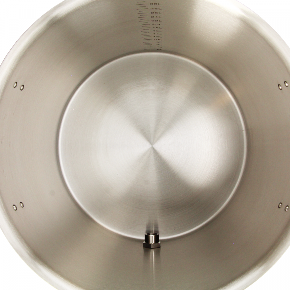 Brewferm cuve de brassage inox 35 l avec robinet à boisseau sphérique (36 x 36 cm)