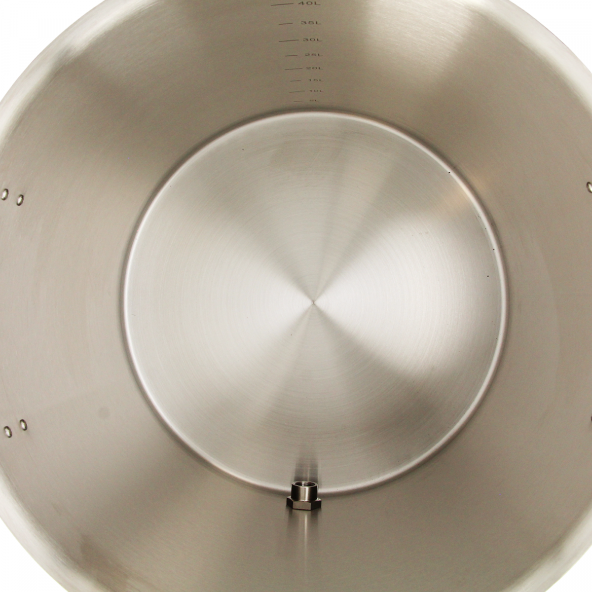 Brewferm homebrew kettle SST 50 l with ball valve (40 x 40 cm)
