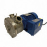 Centrifugal pump stainless steel 1,5" TC with bypass  0
