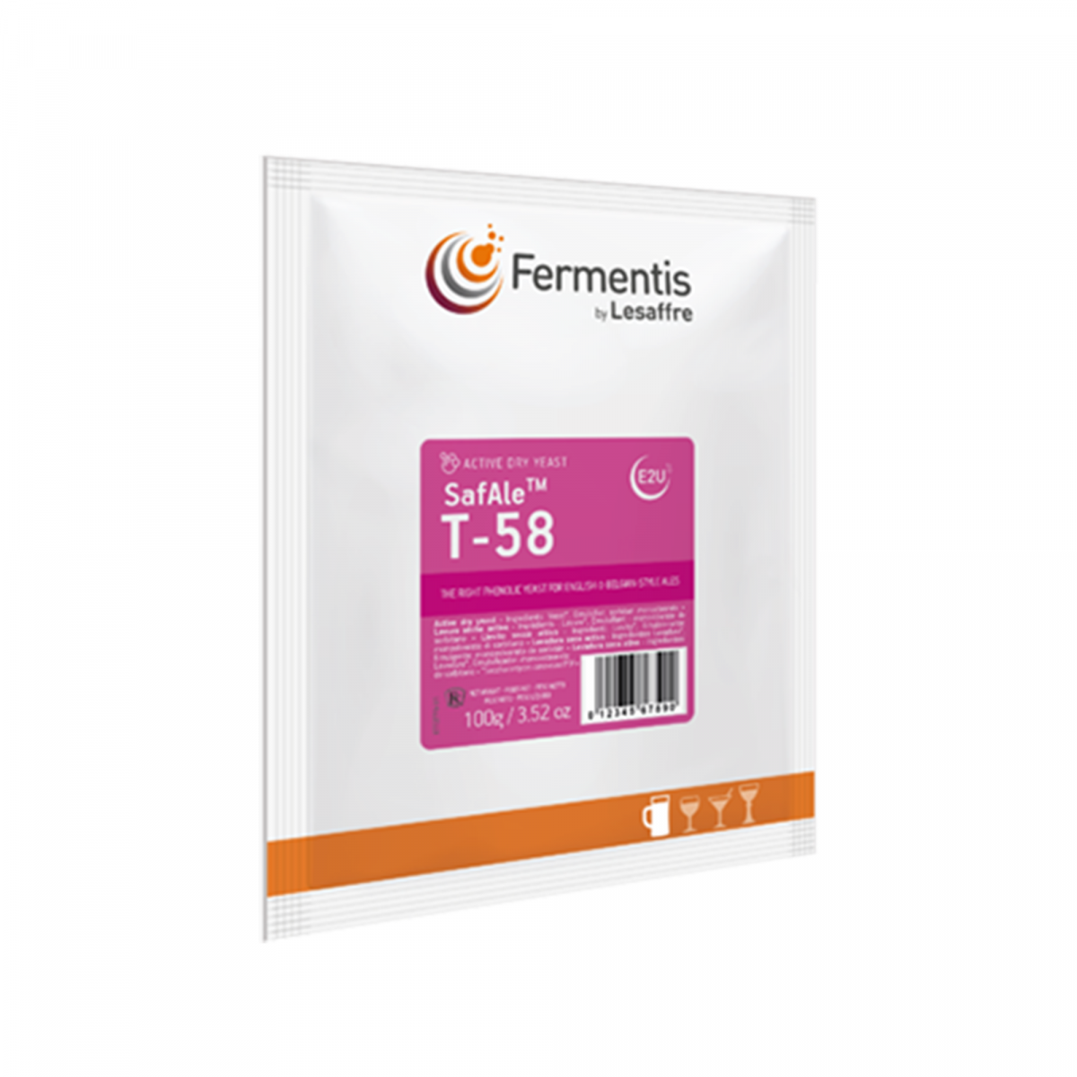 Fermentis dried brewing yeast SafAle T-58 100 g