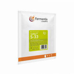 Fermentis dried brewing yeast SafAle S-33 100 g